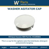 Whirlpool Caps and Lids W11050804 replacement part