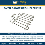 Whirlpool Elements and Burners W10804429 replacement part