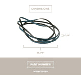 GE Dryer Belts WE12X10009 replacement part