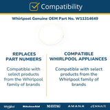 Whirlpool Hoses and Tubes W11314649 replacement part