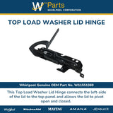 Whirlpool Caps and Lids W11551369 replacement part