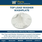 Whirlpool Agitators W10846191 replacement part
