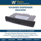Whirlpool Dispensers W11413340 replacement part