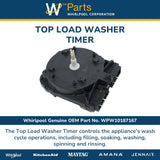 Whirlpool Timers WPW10187167 replacement part