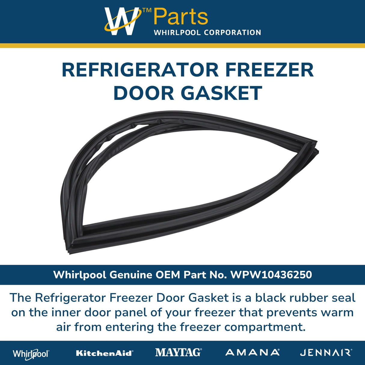 Refrigerator Freezer Door Gasket