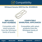 Whirlpool Seals and Gaskets W11596131 replacement part