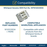 Whirlpool Switches WPW10215034 replacement part