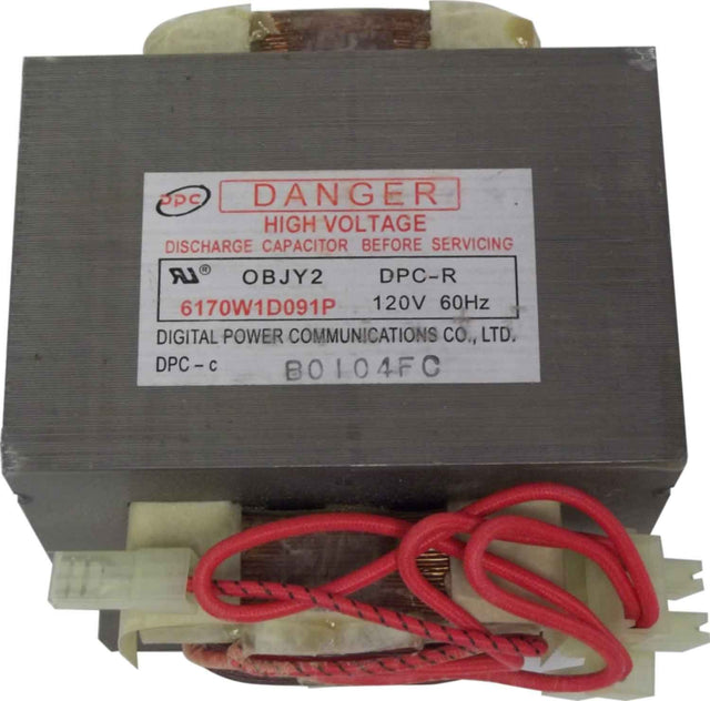 GE WB27X10971 Genuine OEM HV Transformer for Microwave