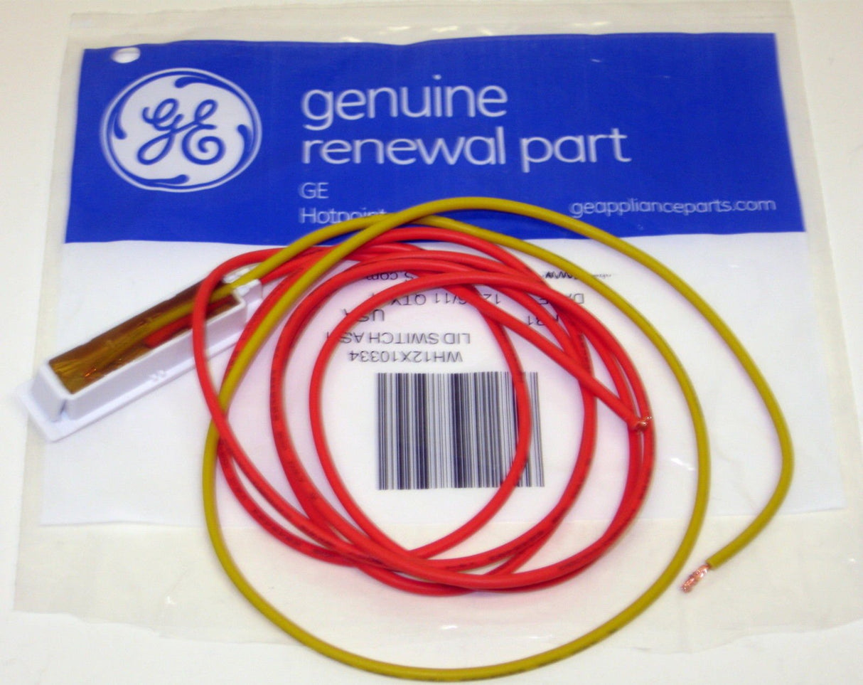 GE WH12X10334 Genuine OEM Lid Switch Assembly