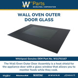 Whirlpool Doors W11702167 replacement part