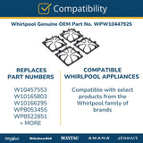 Whirlpool Grates WPW10447925 replacement part