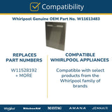 Whirlpool Panels W11613483 replacement part