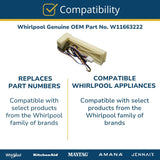 Whirlpool Valves W11663222 replacement part