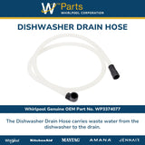 Whirlpool Hoses and Tubes WP3374077 replacement part
