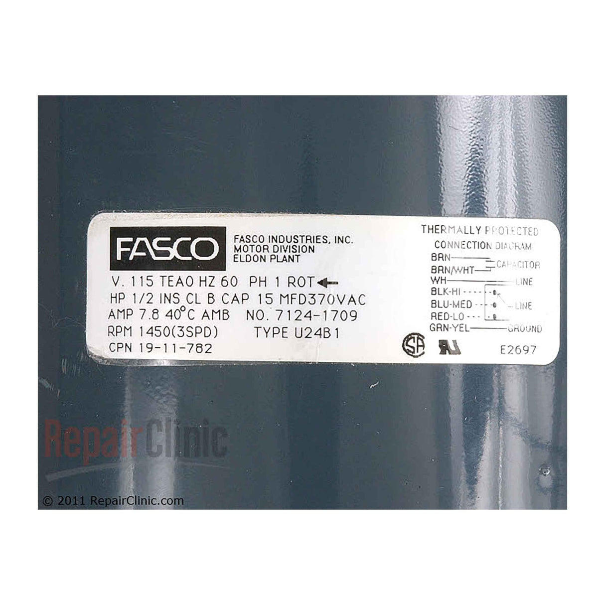 Bosch 00143086 Range Hood Downdraft Vent Blower Motor