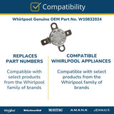 Whirlpool Diodes, Magnetrons & Resistors W10832024 replacement part