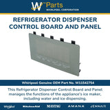Whirlpool Timers W11542754 replacement part