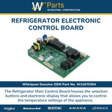 Whirlpool Timers W11670354 replacement part