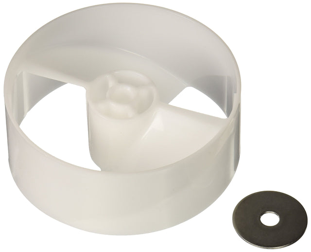 Whirlpool 4388736 SxS Refrigerator Ice Dispenser Drum, White