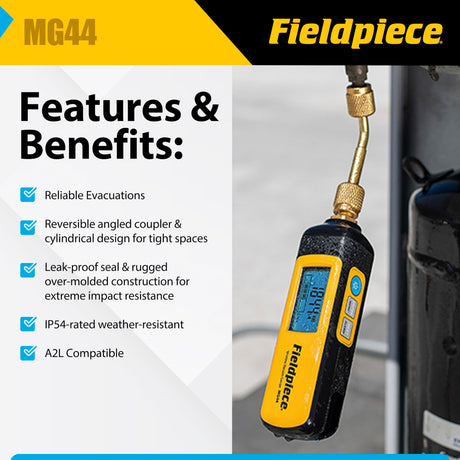 Fieldpiece MG44 - Wireless Vacuum Gauge