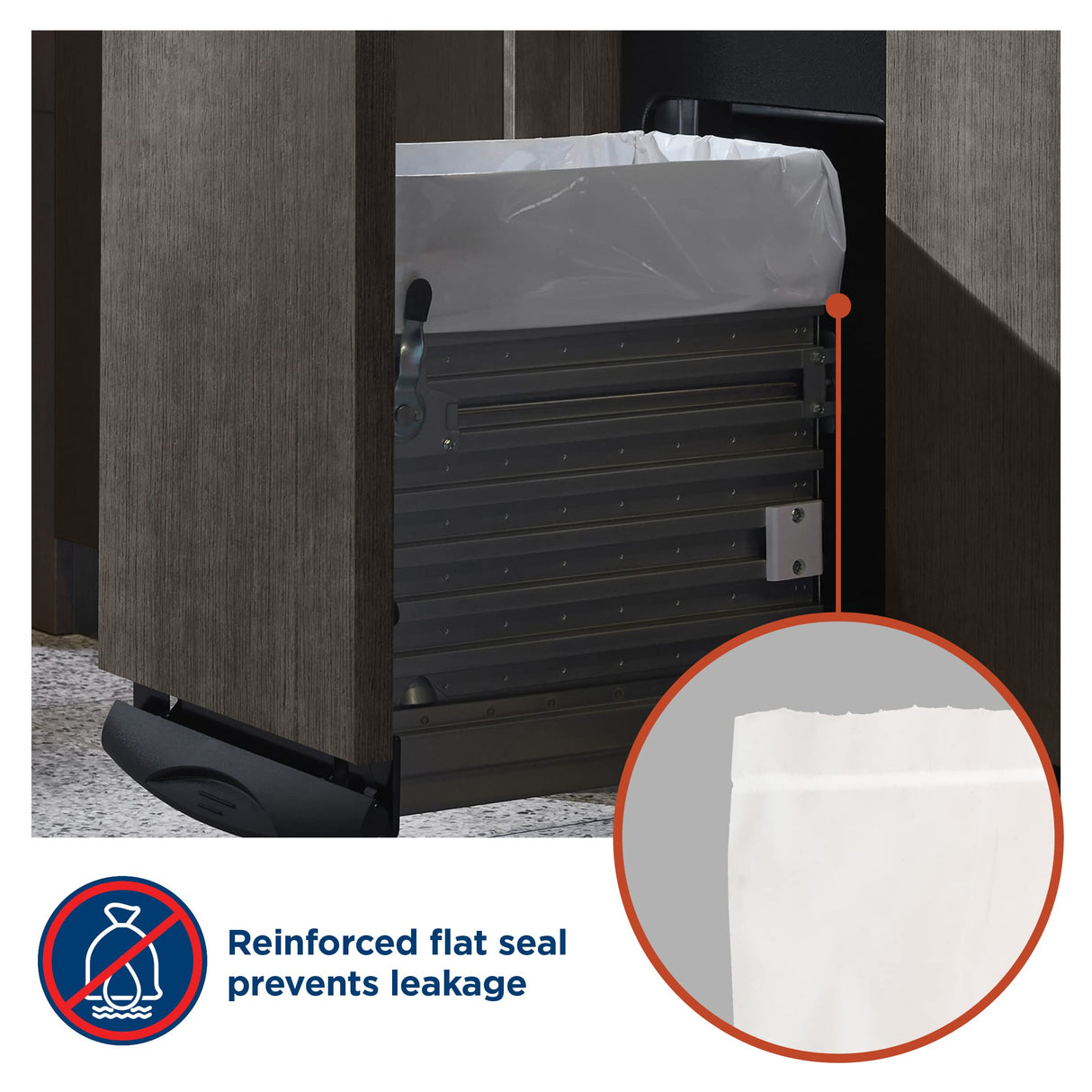 GE WX60X1 Genuine OEM Universal 18 Gallon Heavy Duty Trash Compactor Bags