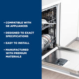 GE Dishwasher Seals and Gaskets WD08X10057 replacement part