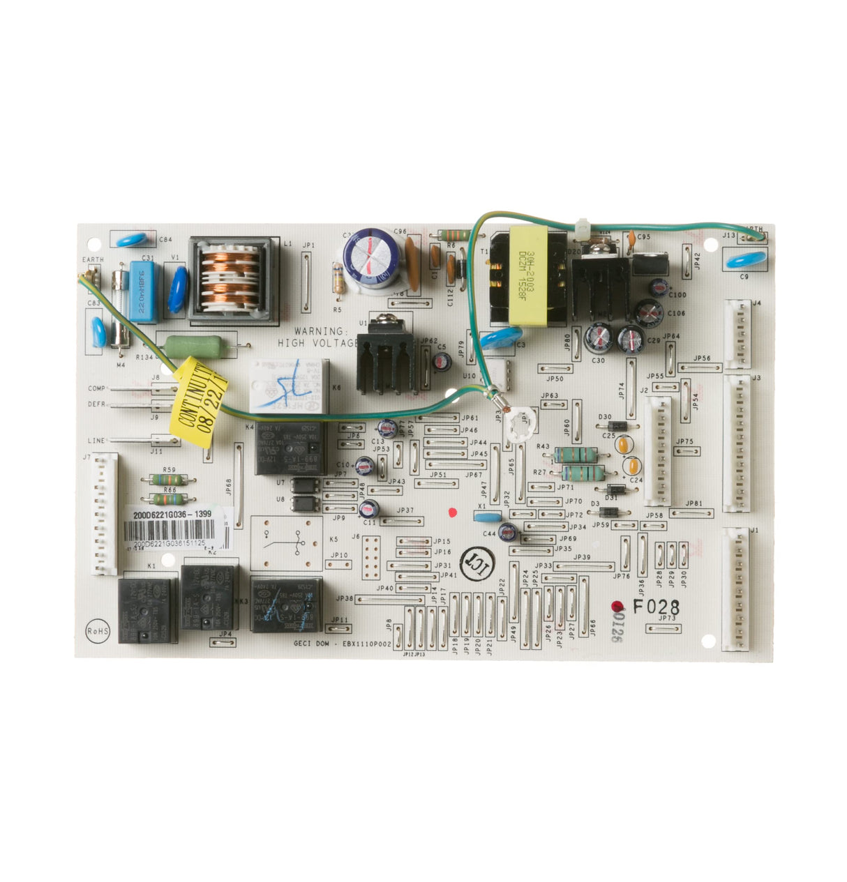 GE WR55X24347 Refrigerator Electronic Control Board