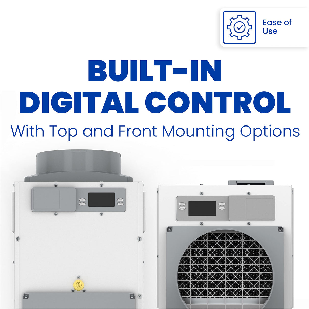 AprilAire E130 Pro 130-Pint Whole-House Dehumidifier, Energy Star Certified, Commercial-Grade for Basement, Crawlspace or Whole House up to 7,200 sq. ft.