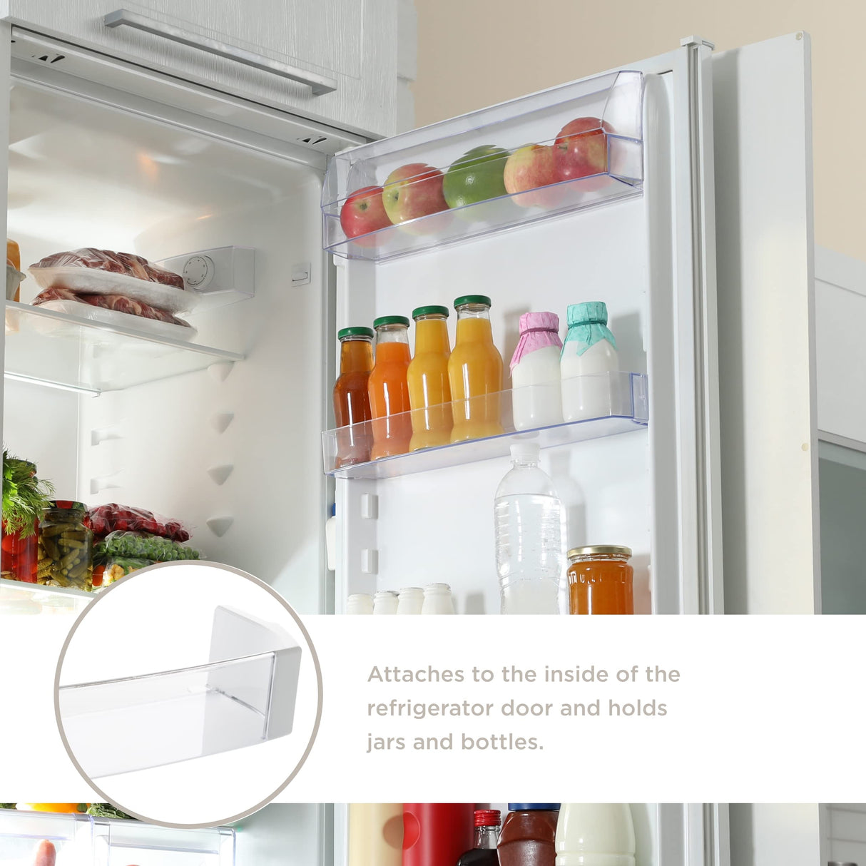 GE WR71X10409 Genuine OEM Refrigerator Door Gallon Bin