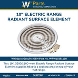 Whirlpool Elements and Burners WPW10251108 replacement part