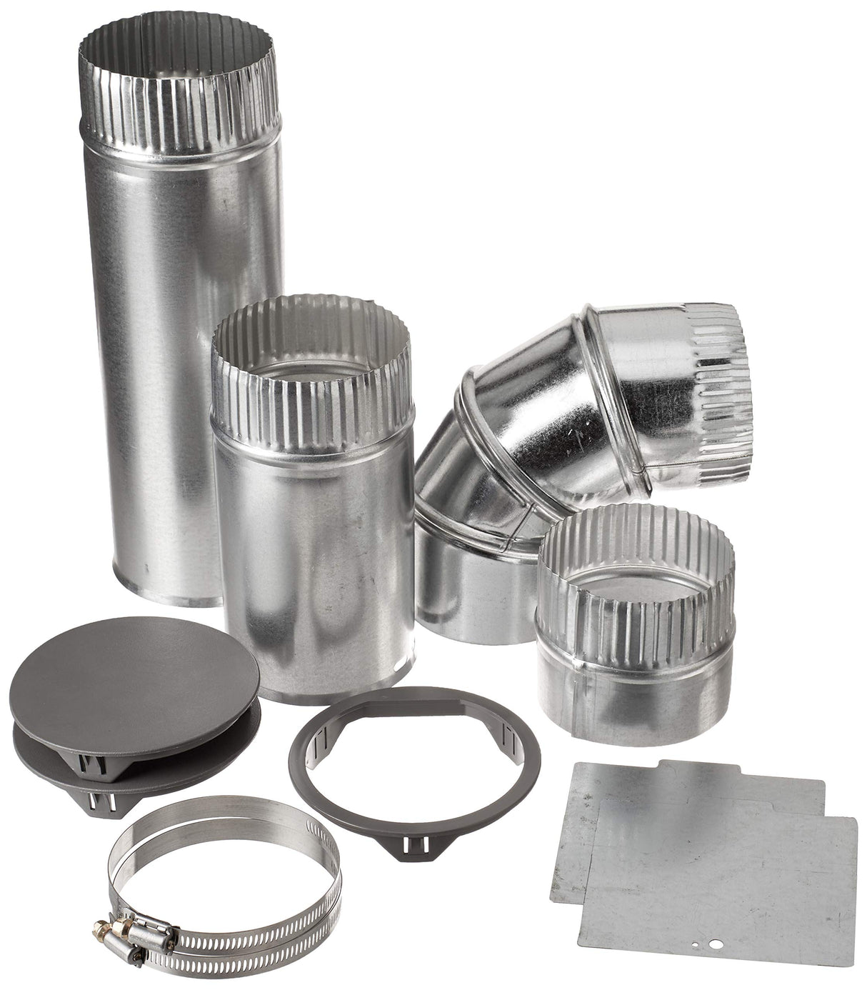 Whirlpool W10323246 Genuine OEM 4-Way Vent Kit for Dryers – Replaces 52777, white