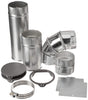 Whirlpool W10323246 Genuine OEM 4-Way Vent Kit for Dryers – Replaces 52777, white