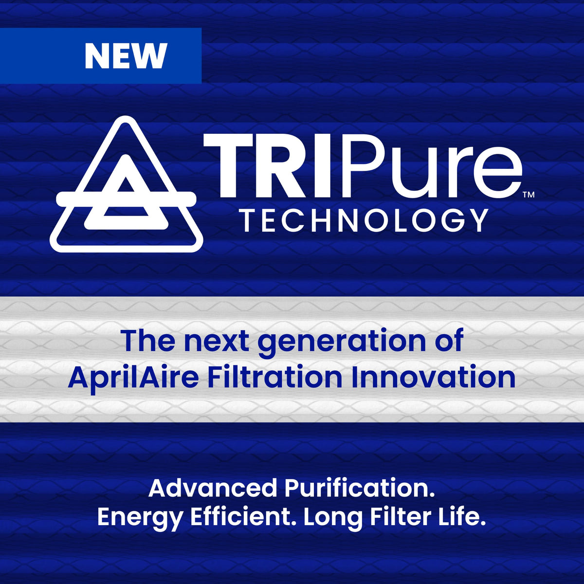 AprilAire UK413 (Replaces 413) MERV 13 TriPure Filter & Rails