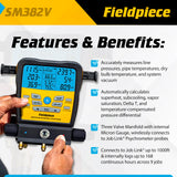 Fieldpiece Manifolds and Equipment SM382V replacement part