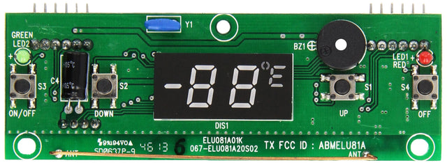 Frigidaire 216979600 Frigidare User Control & Display Board Freezer