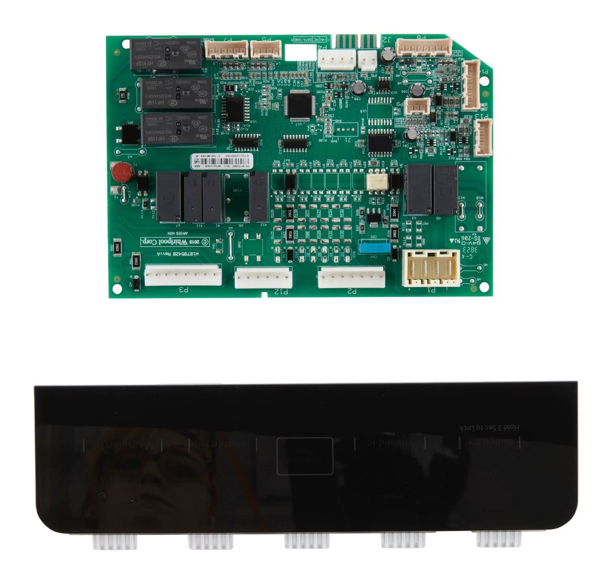 Whirlpool W11533213 Genuine OEM Refrigerator Dispenser User Interface Board