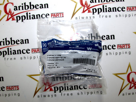 Whirlpool 131212301 Frigidaire Capacitor for Washer