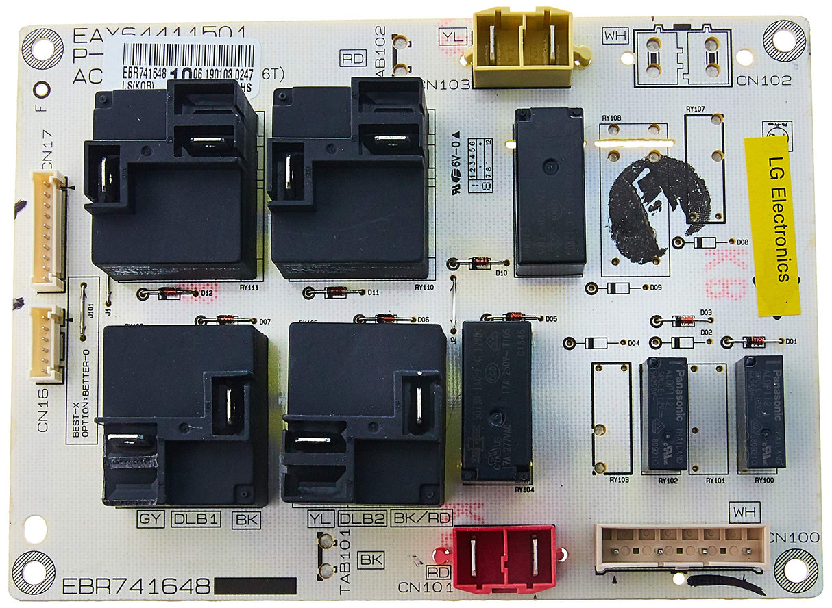 LG EBR74164810 Relay Board, White