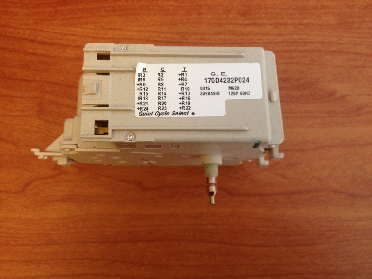 GE WH12X10254 Timer Assembly for Washer, White