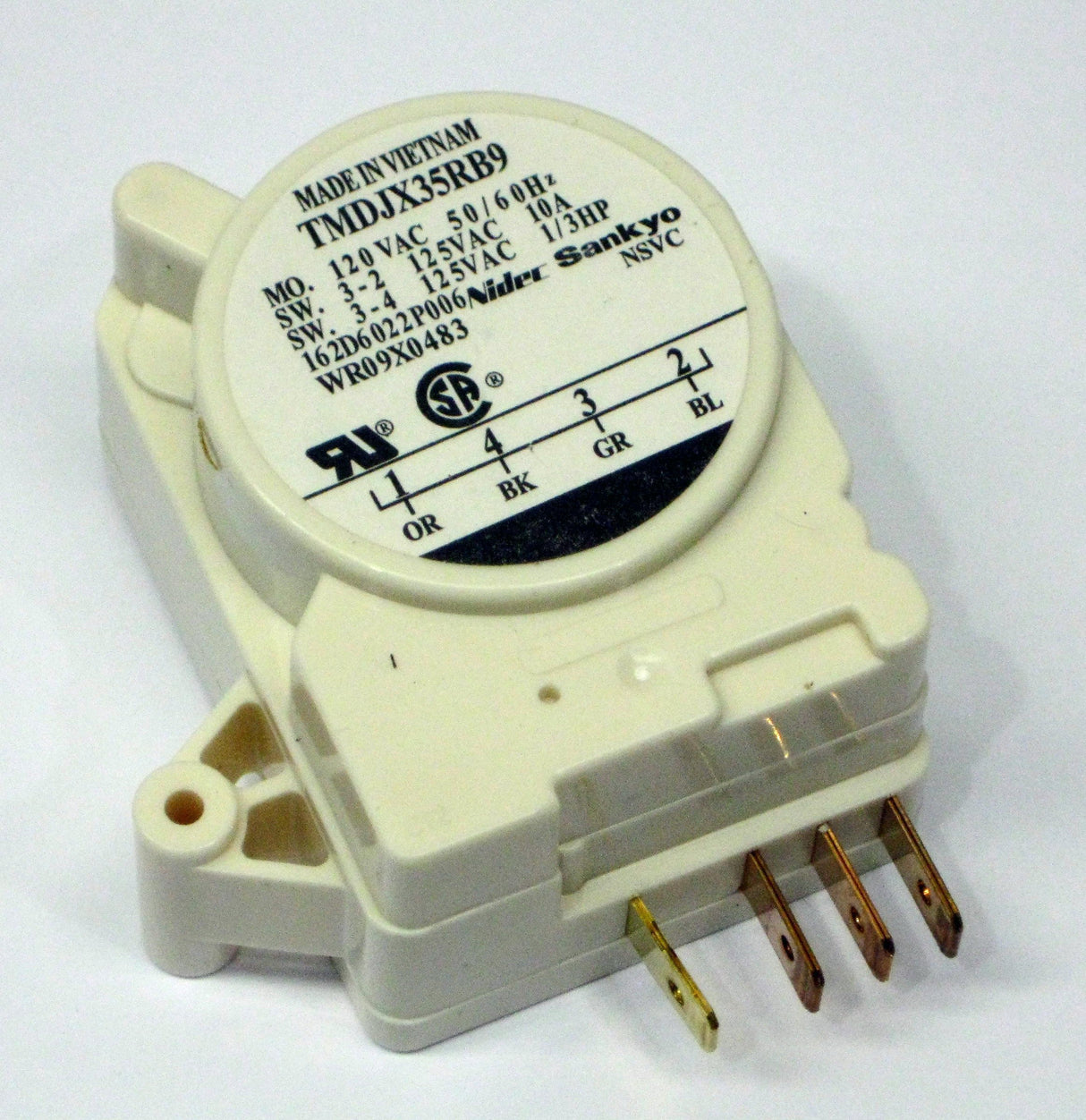 GE WR9X483 Genuine OEM Defrost Timer