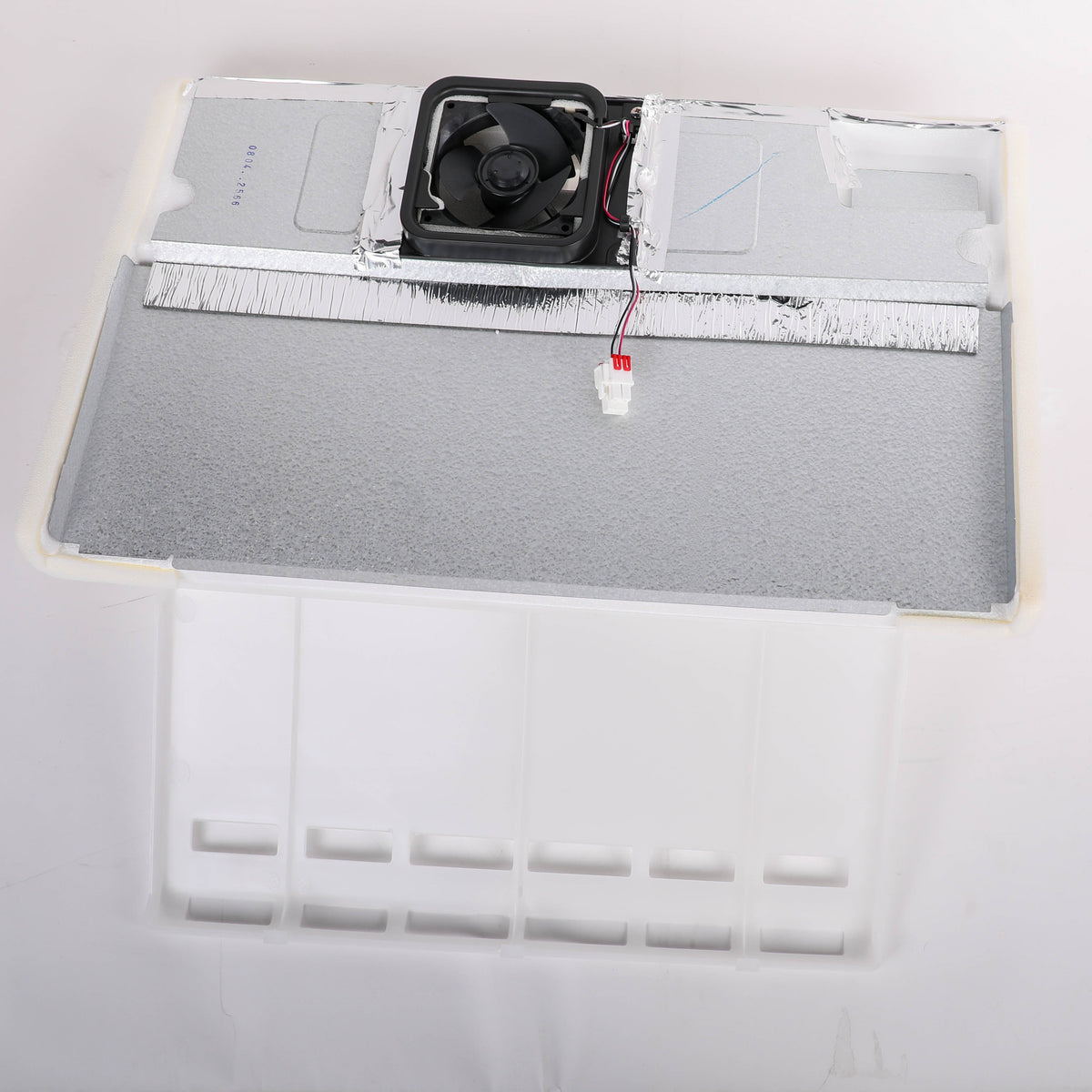 Samsung DA97-11824B Refrigerator Freezer Evaporator Cover + Fan Assembly (Replaces: DA97-11824A)