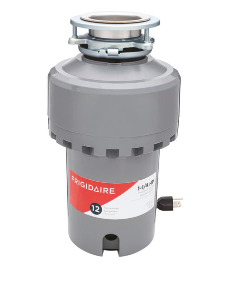 Frigidaire 1.25 HP Corded Garbage Disposal for Kitchen Sinks | FF13DISPC1