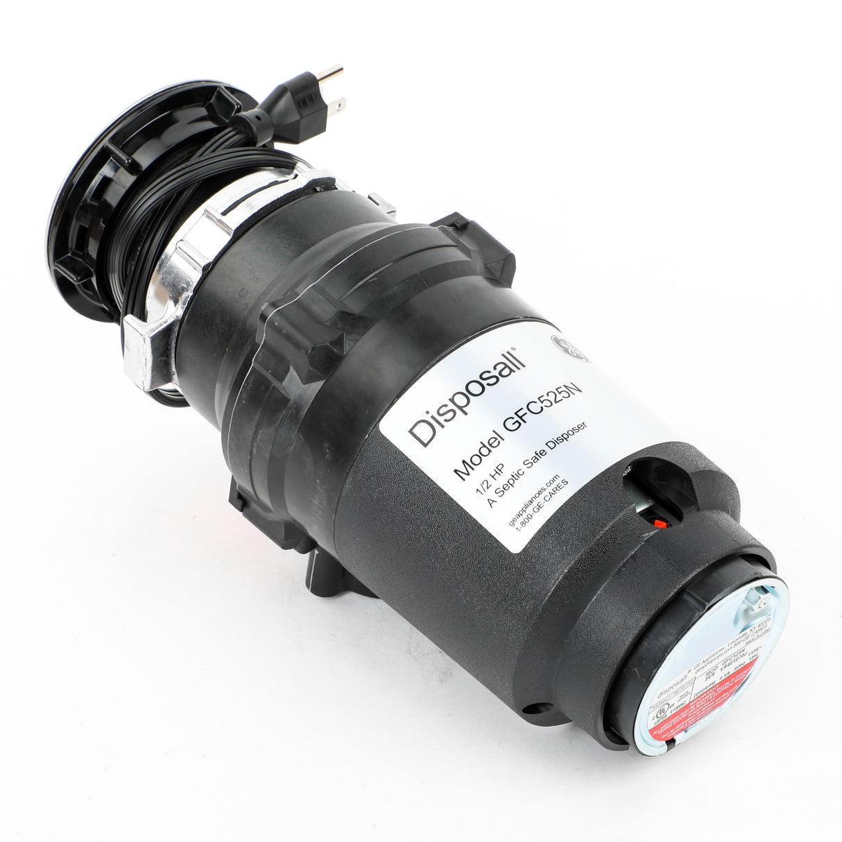 GE GFC525N Genuine OEM 1/2Hp Continuous Feed Disposer-Corded