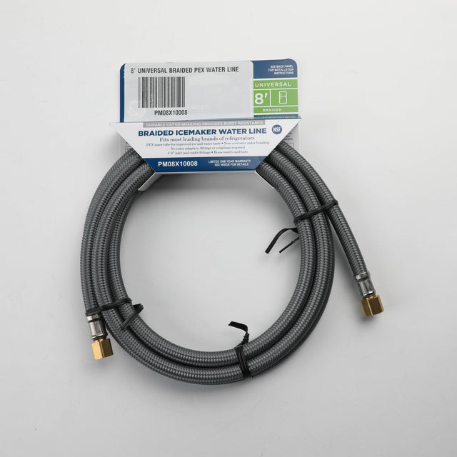 GE PM08X10008 Genuine OEM 8' Universal Braided Pex Water Line