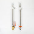 GE PM77X002 Genuine OEM 18 Wh Corrugated Quick Connector Kit 0.75Γç¥ Fip