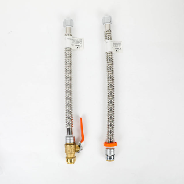 GE PM77X002 Genuine OEM 18 Wh Corrugated Quick Connector Kit 0.75Γç¥ Fip