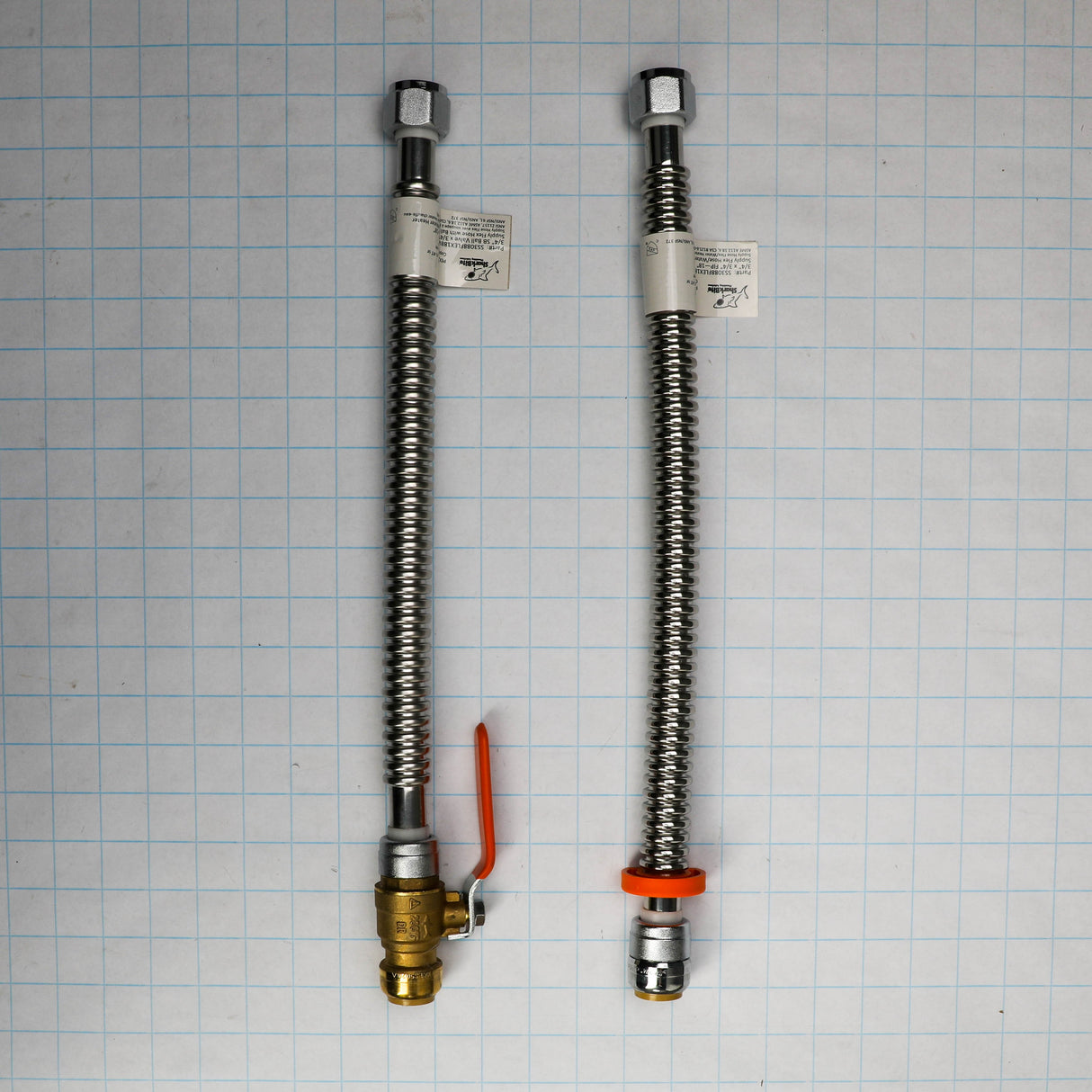 GE PM77X002 Genuine OEM 18 Wh Corrugated Quick Connector Kit 0.75Γç¥ Fip