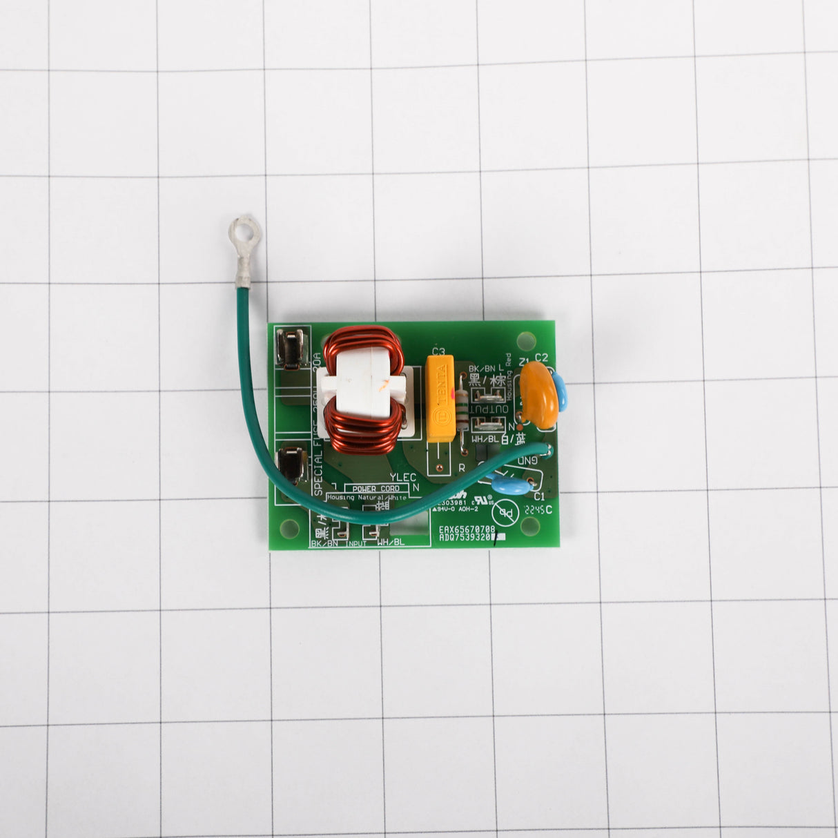 GE WB02X35509 Genuine OEM Noise Filter Assembly