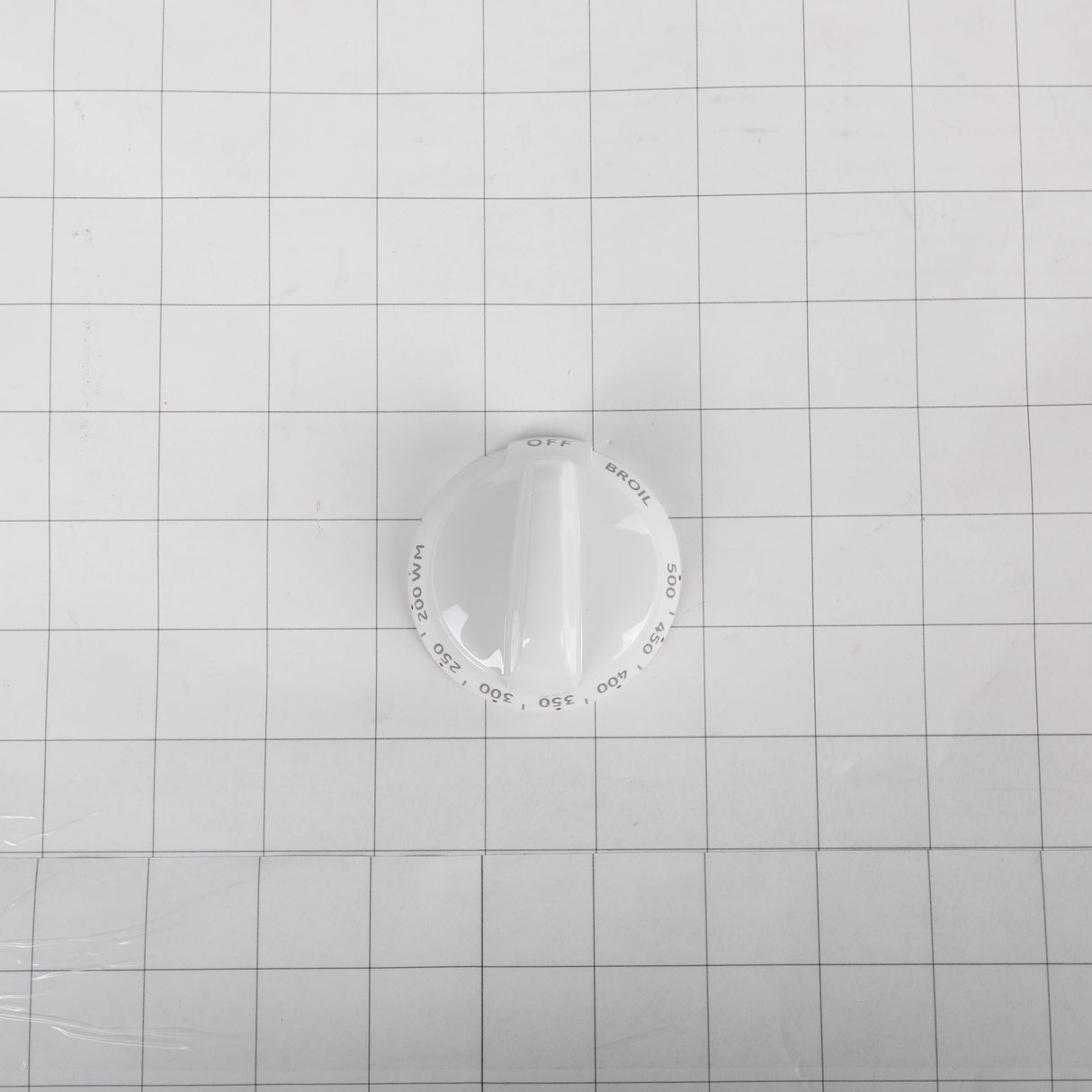 GE WB03K10231 Genuine OEM Range Thermostat Knob - White
