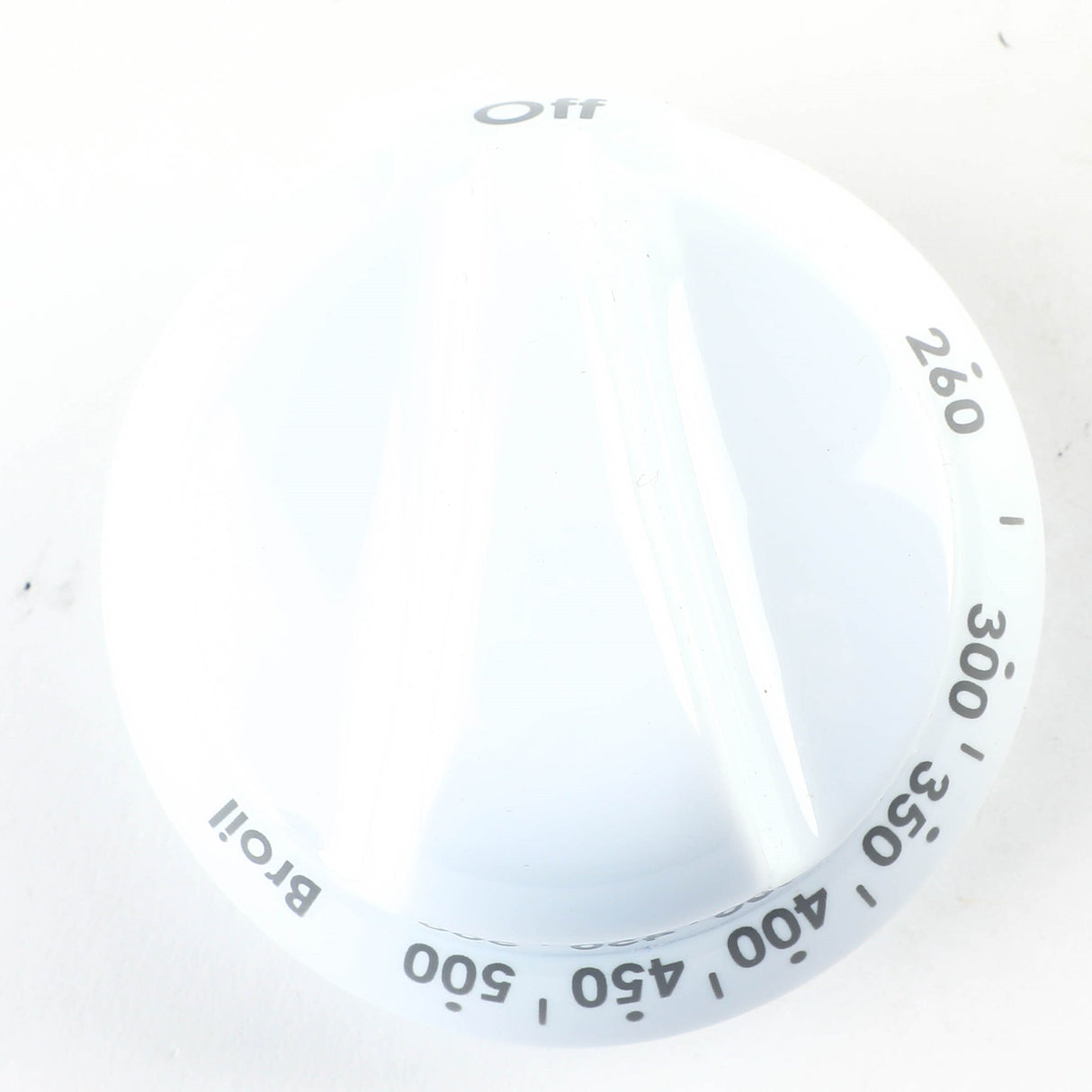 GE WB03K10244 Genuine OEM Range Thermostat Knob - White